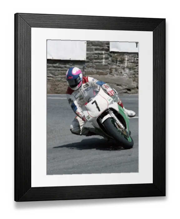 Framed Print : Nick Jefferies (Honda) 1992 Formula One TT Framed Print : Nick Jefferies (Honda) 1992 Formula One TT