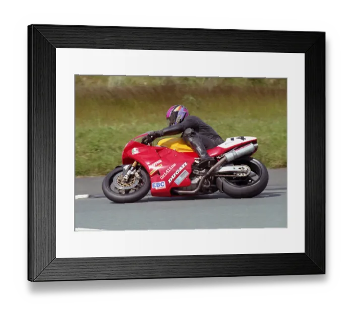 Framed Print : Trevor Nation (Ducati) 1995 Senior TT Framed Print : Trevor Nation (Ducati) 1995 Senior TT