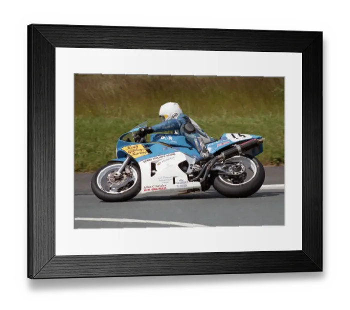 Framed Print : Gary Radcliffe (Honda) 1995 Senior TT Framed Print : Gary Radcliffe (Honda) 1995 Senior TT