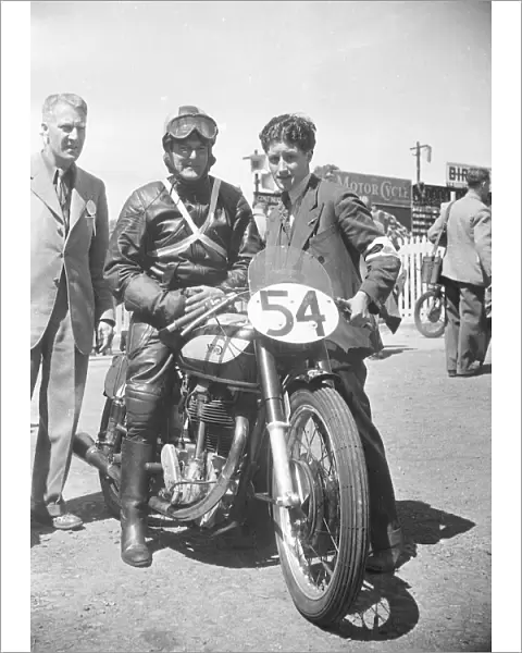 George Morrison (Norton) 1949 Junior TT