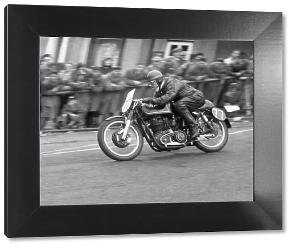 Phil Heath (AJS) 1954 Senior TT