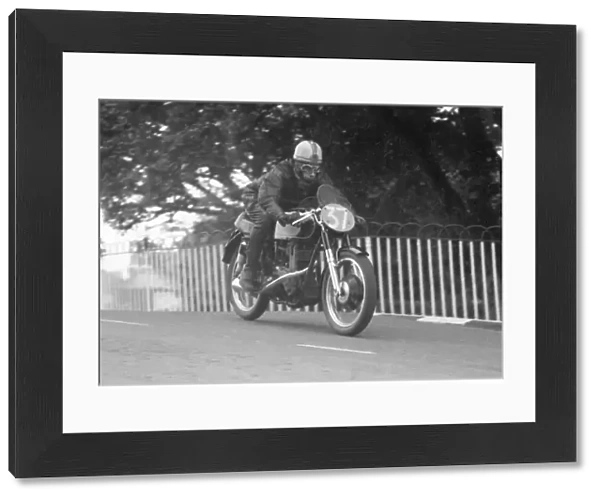 Michael McGeagh (AJS) 1954 Junior TT