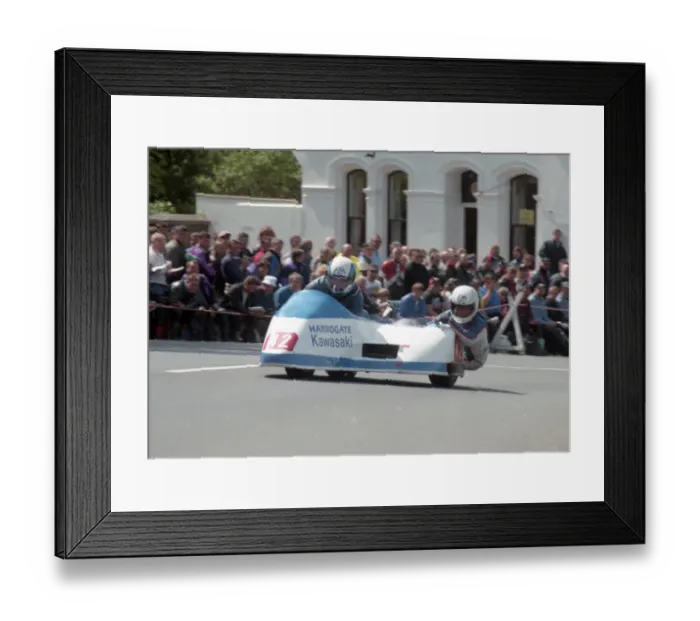 Framed Print : Michael Staiano & Peter Holmes (Jacobs) 1996 Sidecar TT Framed Print : Michael Staiano & Peter Holmes (Jacobs) 1996 Sidecar TT