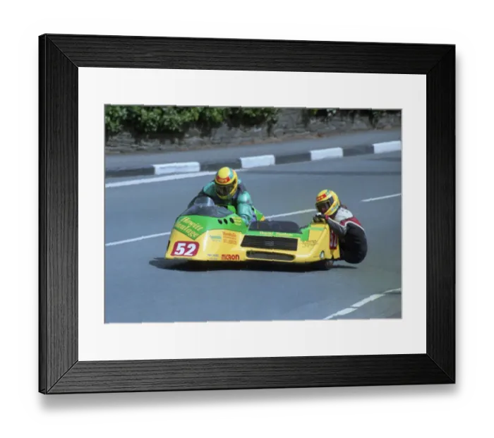 Framed Print : Roy Tansley & Stuart Coe (Ireson Honda) 1996 Sidecar TT Framed Print : Roy Tansley & Stuart Coe (Ireson Honda) 1996 Sidecar TT