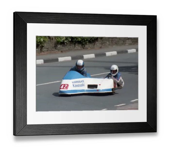 Framed Print : Michael Staiano & Peter Holmes (Jacobs) 1996 Sidecar TT Framed Print : Michael Staiano & Peter Holmes (Jacobs) 1996 Sidecar TT