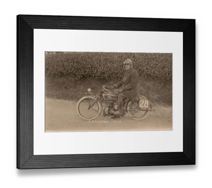 Framed Print : F W Pa Applebee (Levis) 1921 Junior TT Framed Print : F W Pa Applebee (Levis) 1921 Junior TT