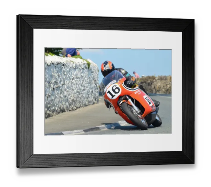 Framed Print : Alec Whitwell (Bates Honda) 2012 Pre TT Classic Framed Print : Alec Whitwell (Bates Honda) 2012 Pre TT Classic