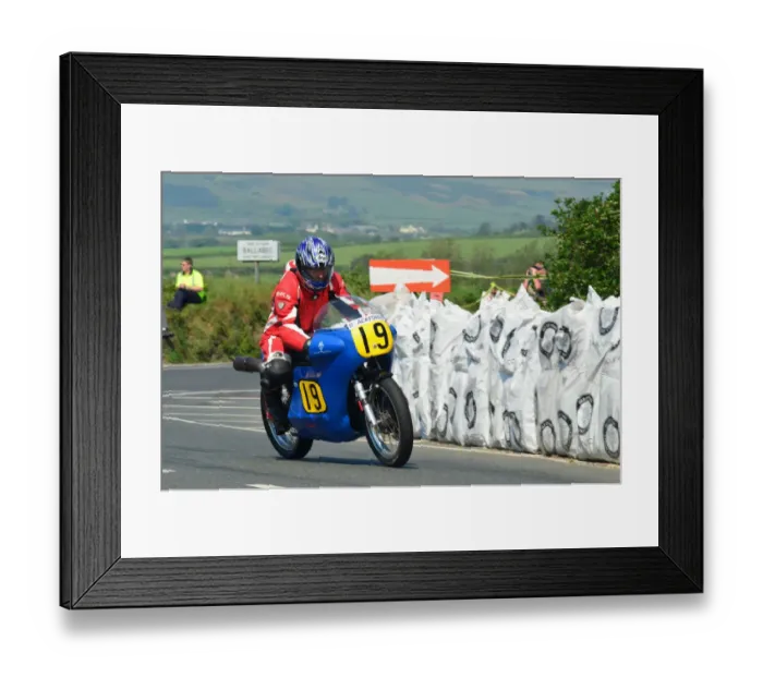 Framed Print : Bob Price (NRE Nourish) 2012 Pre TT Classic Framed Print : Bob Price (NRE Nourish) 2012 Pre TT Classic