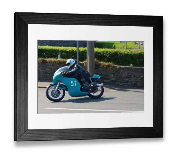 Framed Print : Geoff Bates (Bates Honda) 2012 Pre TT Classic Framed Print : Geoff Bates (Bates Honda) 2012 Pre TT Classic