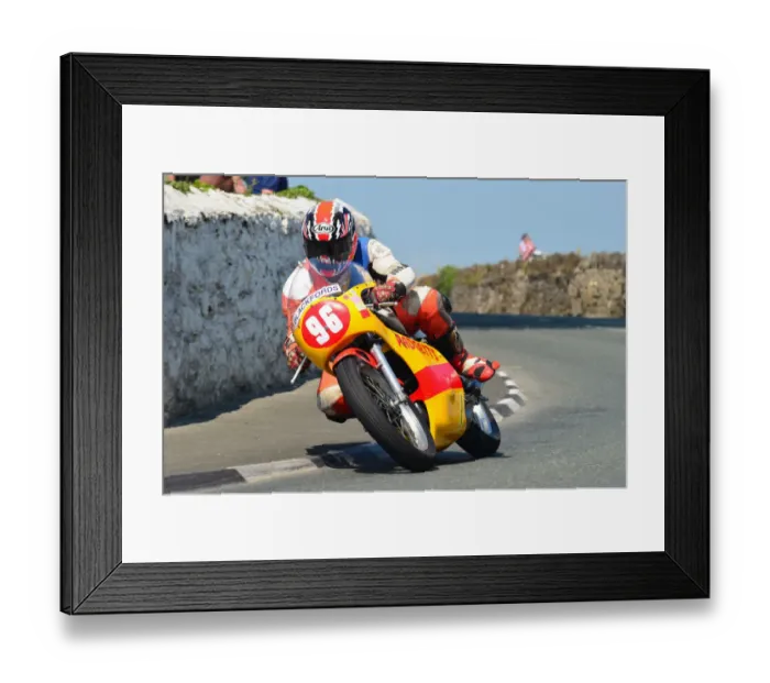 Framed Print : Dean Martin (Padgett Yamaha) 2012 Pre TT Classic Framed Print : Dean Martin (Padgett Yamaha) 2012 Pre TT Classic