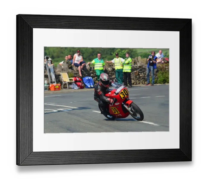 Framed Print : Tom Jackson (Drixton Honda) 2012 Pre TT Classic Framed Print : Tom Jackson (Drixton Honda) 2012 Pre TT Classic