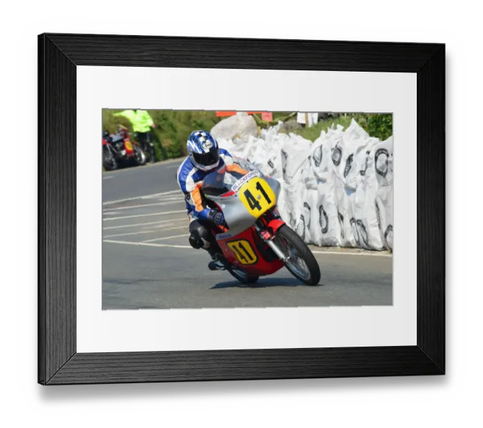 Framed Print : Sam Kinkead (Drixton Honda) 2012 Pre TT Classic Framed Print : Sam Kinkead (Drixton Honda) 2012 Pre TT Classic