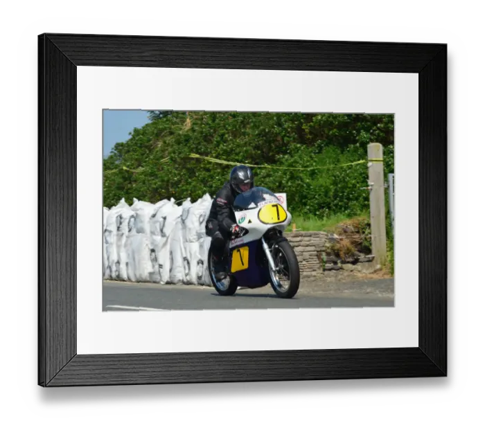 Framed Print : Ewan Hamilton (Matchless) 2012 Pre TT Classic Framed Print : Ewan Hamilton (Matchless) 2012 Pre TT Classic