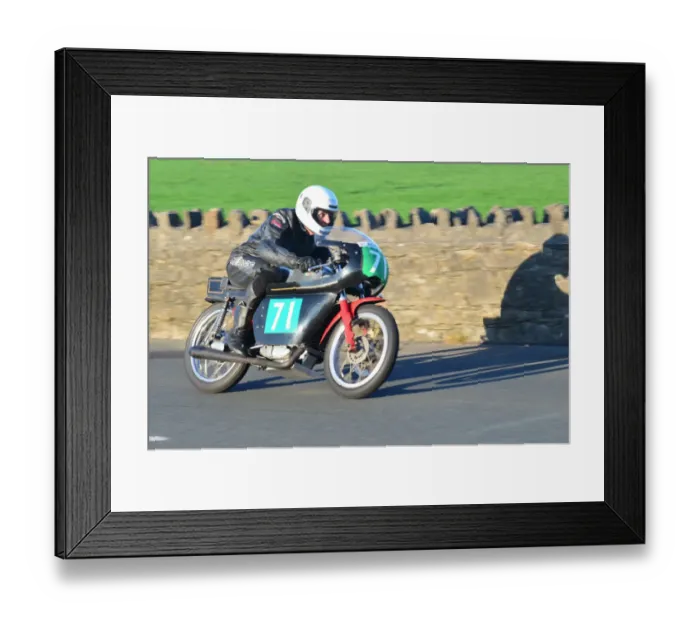 Framed Print : Rich Bool (Ducati) 2012 Pre TT Classic Framed Print : Rich Bool (Ducati) 2012 Pre TT Classic