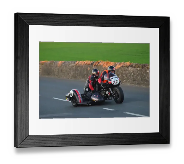 Framed Print : Guido Reichmuth & Zita Gwerder (Ducati) 2012 Pre TT Classic Framed Print : Guido Reichmuth & Zita Gwerder (Ducati) 2012 Pre TT Classic