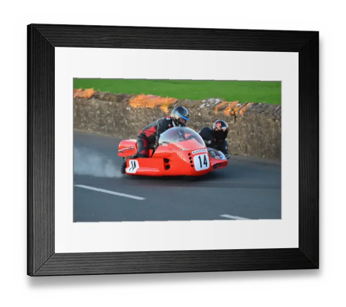Framed Print : Albert Price & Dickie Gale (Brassic Yamaha) 2012 Pre TT Classic Framed Print : Albert Price & Dickie Gale (Brassic Yamaha) 2012 Pre TT Classic
