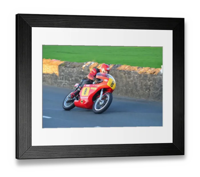 Framed Print : Allan Brew (Seeley G50) 2012 Pre TT Classic Framed Print : Allan Brew (Seeley G50) 2012 Pre TT Classic