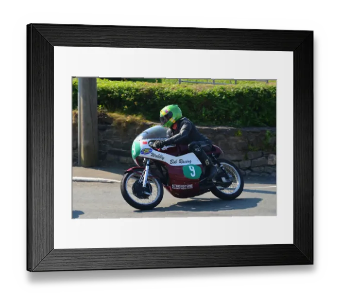 Framed Print : Chris McGahan (Kawasaki) 2012 Pre TT Classic Framed Print : Chris McGahan (Kawasaki) 2012 Pre TT Classic