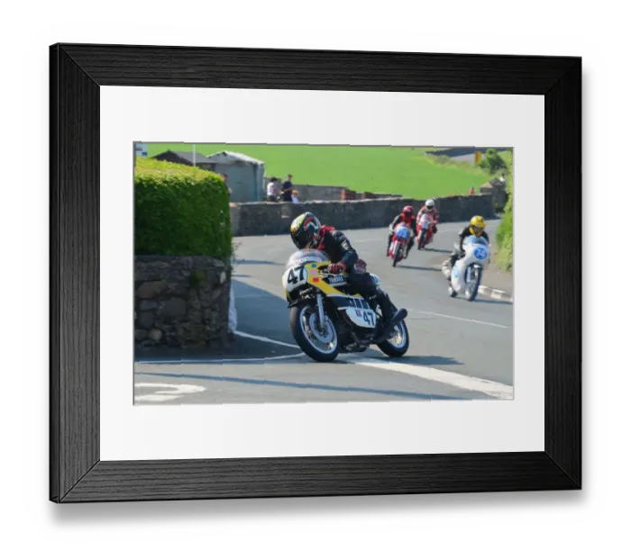 Framed Print : Vladimir Kotland (Yamaha) 2012 Pre TT Classic Framed Print : Vladimir Kotland (Yamaha) 2012 Pre TT Classic