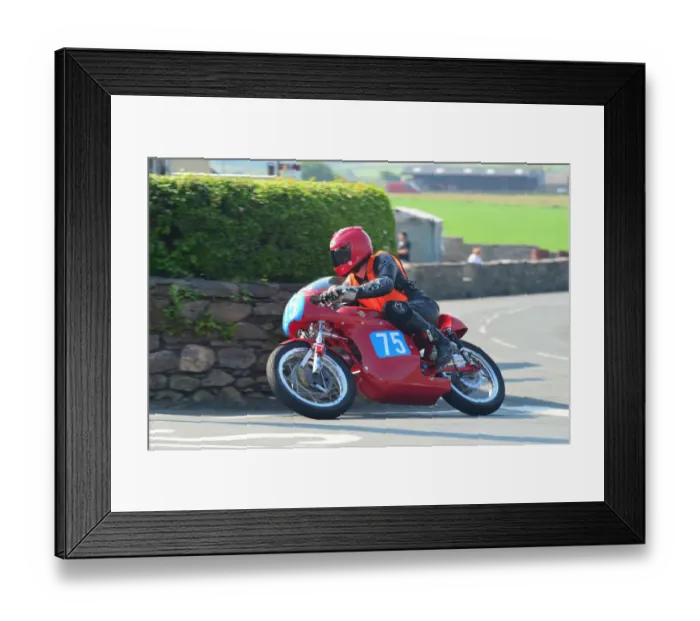 Framed Print : Craig Ridgley (Ducati) 2012 Pre TT Classic Framed Print : Craig Ridgley (Ducati) 2012 Pre TT Classic