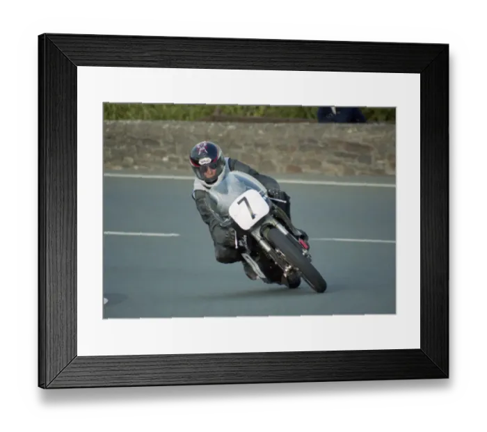 Framed Print : John Loder (Greeves) 2003 Junior Classic Manx Grand Prix Framed Print : John Loder (Greeves) 2003 Junior Classic Manx Grand Prix
