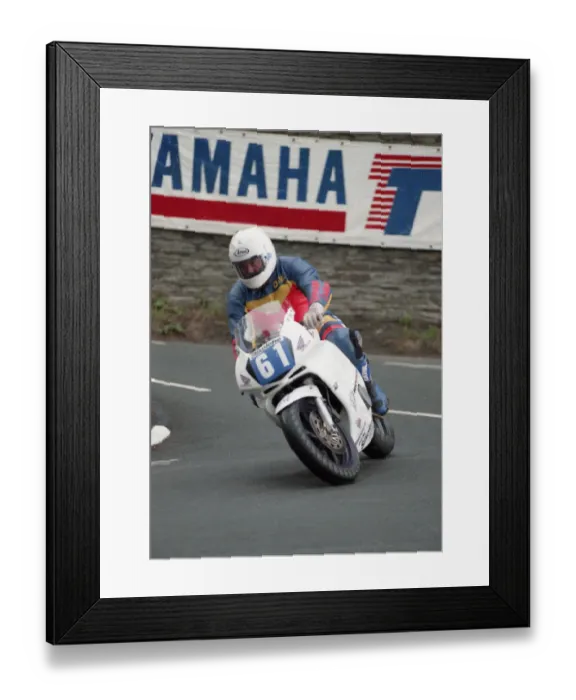 Framed Print : David Castle (Honda) 1998 Junior TT Framed Print : David Castle (Honda) 1998 Junior TT