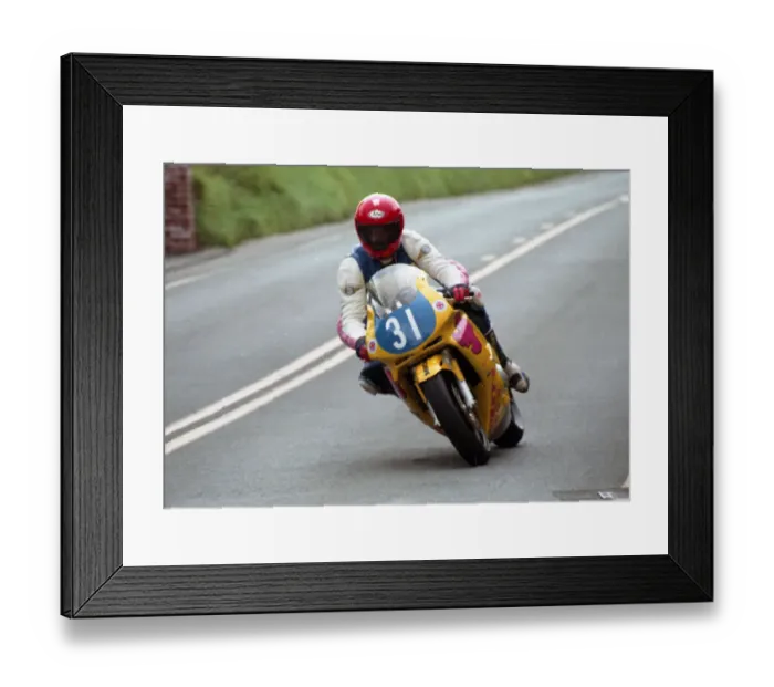 Framed Print : Michael Brown (Honda) 1998 Junior TT Framed Print : Michael Brown (Honda) 1998 Junior TT