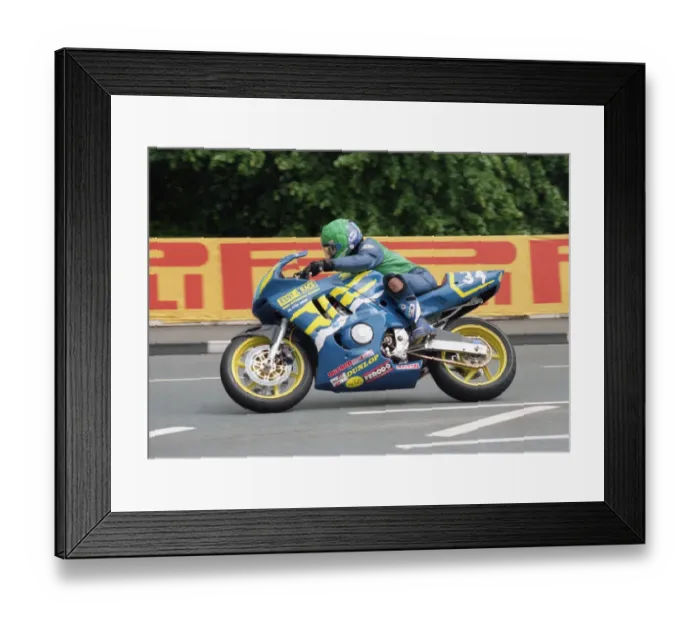 Framed Print : Nigel Piercy (Honda) 1998 Junior TT Framed Print : Nigel Piercy (Honda) 1998 Junior TT
