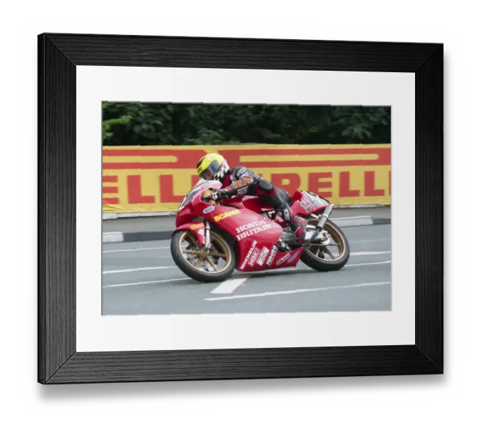 Framed Print : Ian Lougher (Honda Britain) 1998 Ultra Lightweight TT Framed Print : Ian Lougher (Honda Britain) 1998 Ultra Lightweight TT