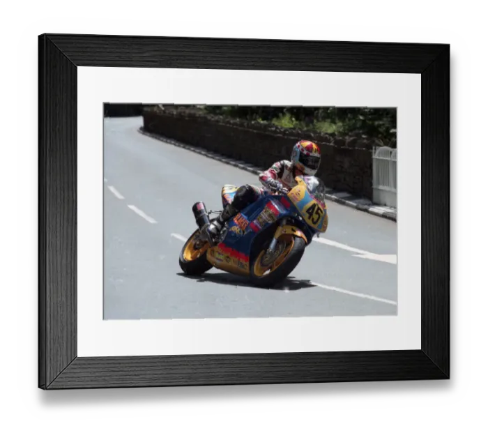 Framed Print : Simon Smith (Honda) 1998 Senior TT Framed Print : Simon Smith (Honda) 1998 Senior TT