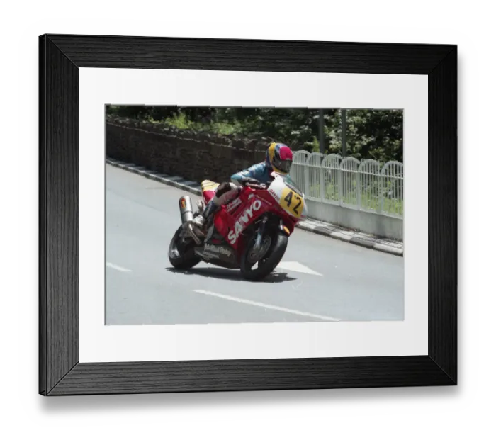 Framed Print : Paul Williams (Honda) 1998 Senior TT Framed Print : Paul Williams (Honda) 1998 Senior TT