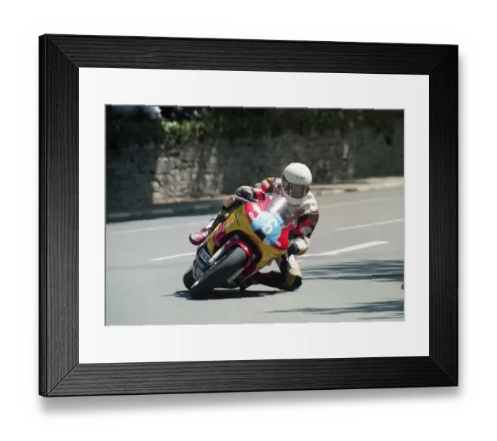 Framed Print : Adrian McFarland (Yamaha) 2000 Junior TT Framed Print : Adrian McFarland (Yamaha) 2000 Junior TT