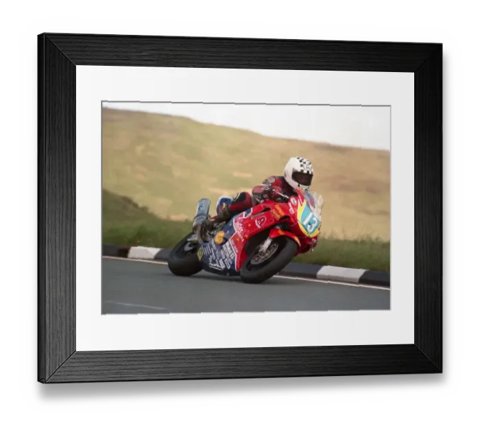 Framed Print : Uel Duncan (Allstar Honda) 2000 Junior TT Framed Print : Uel Duncan (Allstar Honda) 2000 Junior TT