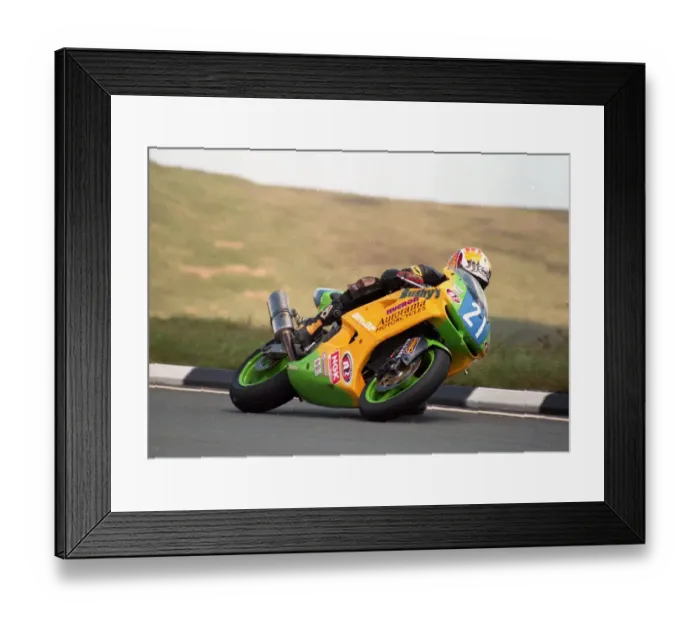 Framed Print : Thomas Montano (Padgett Kawasaki) 2000 Junior TT Framed Print : Thomas Montano (Padgett Kawasaki) 2000 Junior TT