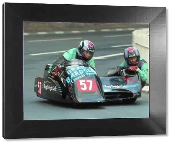 Wally Saunders & Rick Roberts (Ireson) 1996 Sidecar TT