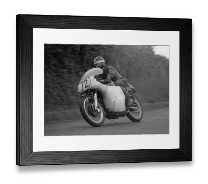 Framed Print : Colin Fenton (Matchless) 1962 Senior Manx Grand Prix Framed Print : Colin Fenton (Matchless) 1962 Senior Manx Grand Prix
