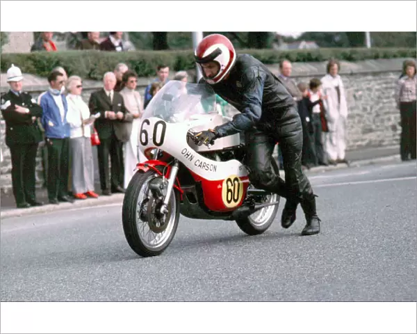 Sam McClements (Crawford Yamaha) 1975 Senior Manx