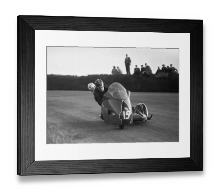 Framed Print : Charlie Freeman & Terry Harrison (Norton) 1958 Sidecar TT Framed Print : Charlie Freeman & Terry Harrison (Norton) 1958 Sidecar TT