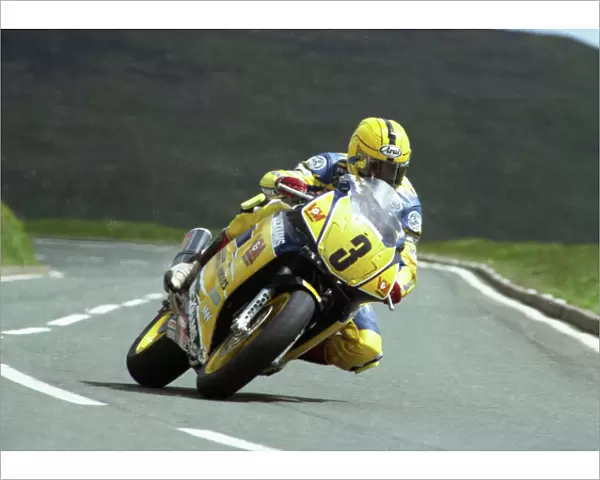 Joey Dunlop (Honda) 1995 Supersport 600 TT