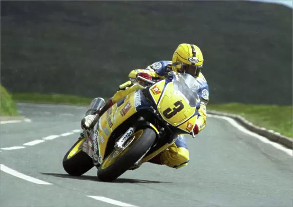 Joey Dunlop (Honda) 1995 Supersport 600 TT
