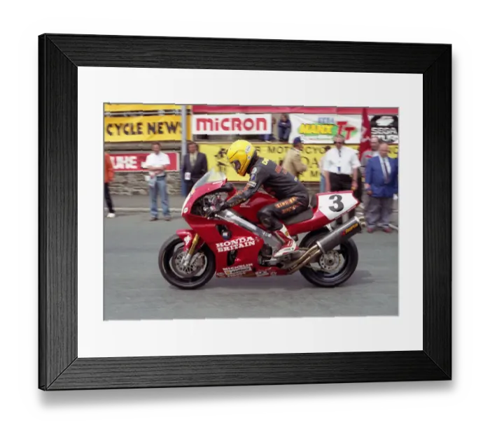 Framed Print : Joey Dunlop (Honda) 1996 Senior TT Framed Print : Joey Dunlop (Honda) 1996 Senior TT
