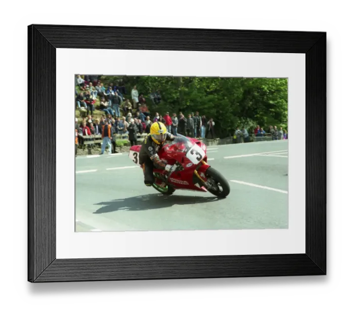 Framed Print : Joey Dunlop (Honda) 1996 Formula One TT Framed Print : Joey Dunlop (Honda) 1996 Formula One TT