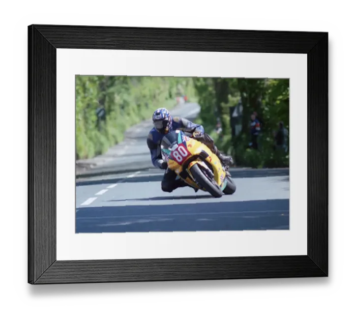 Framed Print : Andrew Marsden (Triumph) 2002 Production 1000 TT Framed Print : Andrew Marsden (Triumph) 2002 Production 1000 TT