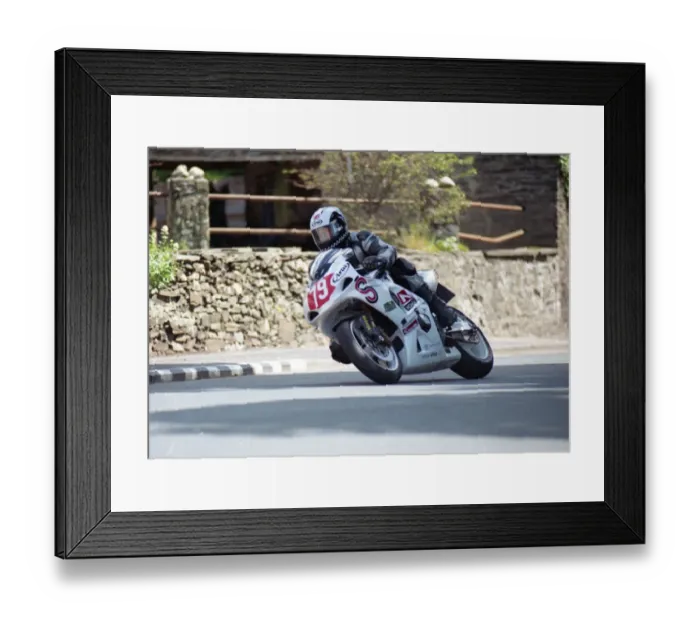 Framed Print : Mirko Kalsek (Suzuki) 2002 Production 1000 TT Framed Print : Mirko Kalsek (Suzuki) 2002 Production 1000 TT