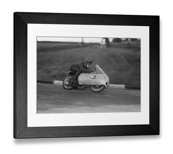 Framed Print : Marcel Cama (Montesa) 1956 Ultra Lightweight TT Framed Print : Marcel Cama (Montesa) 1956 Ultra Lightweight TT