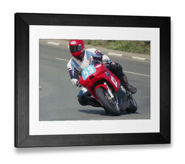 Framed Print : Damien Brady (Yamaha) 2002 Junior TT Framed Print : Damien Brady (Yamaha) 2002 Junior TT