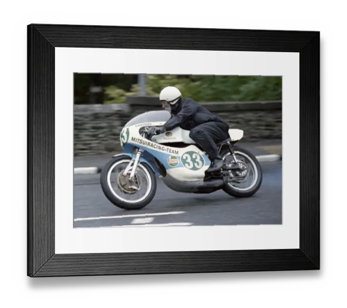 Framed Print : Helmut Kassner (Yamaha) 1972 Lightweight TT Framed Print : Helmut Kassner (Yamaha) 1972 Lightweight TT