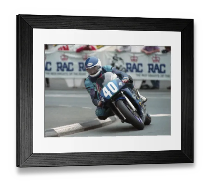 Framed Print : Peter Marcussen (Honda) 1993 Junior TT Framed Print : Peter Marcussen (Honda) 1993 Junior TT