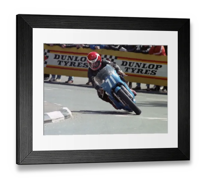Framed Print : David Nobbs (Yamaha) 1990 Junior TT Framed Print : David Nobbs (Yamaha) 1990 Junior TT