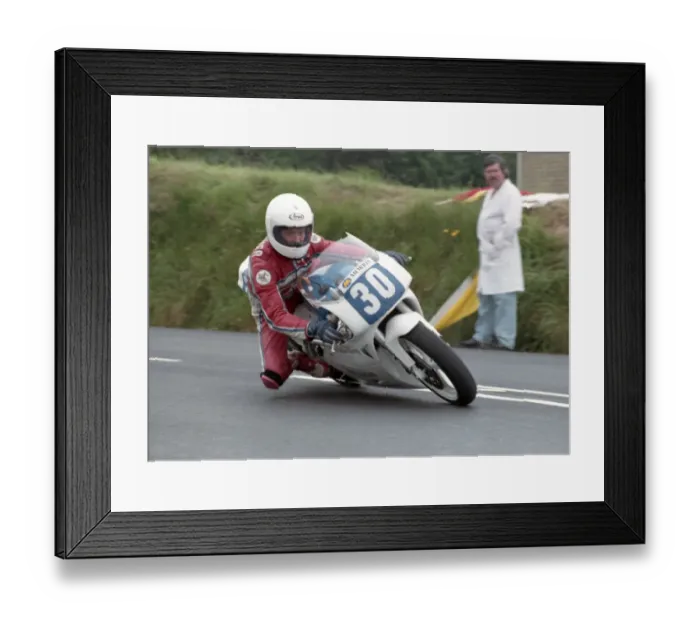 Framed Print : Chris Fargher (Yamaha) 1993 Junior TT Framed Print : Chris Fargher (Yamaha) 1993 Junior TT